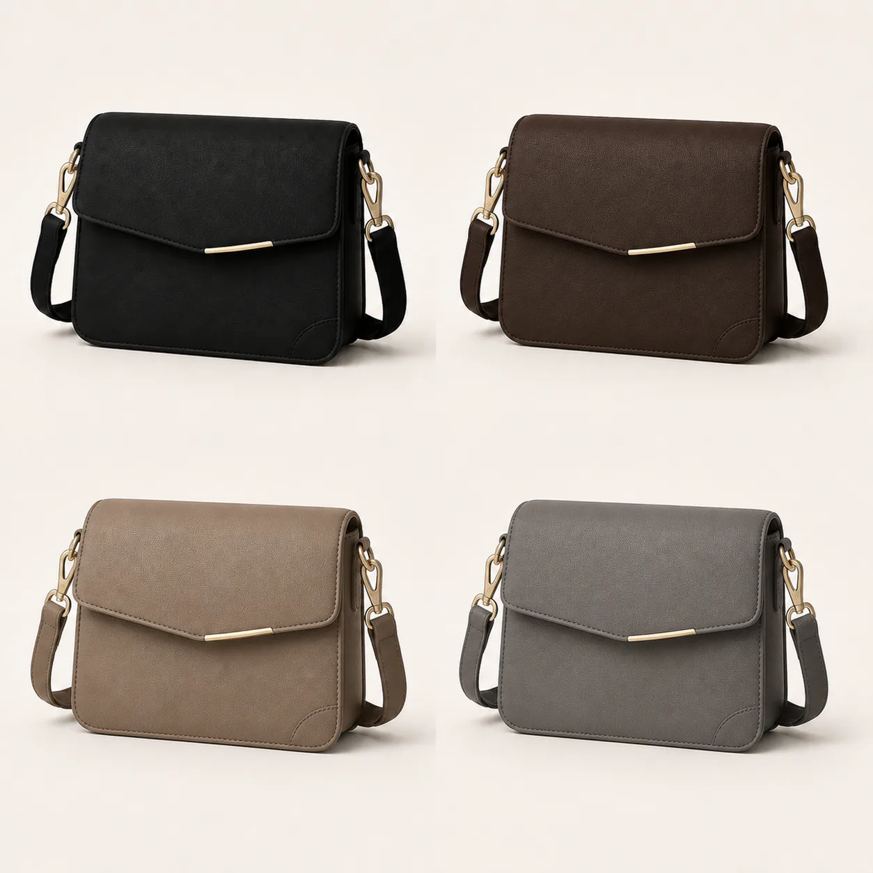 Cross Bag in Deep Black